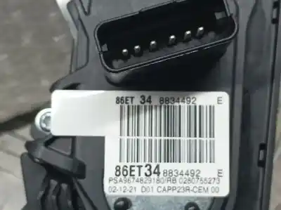 Second-hand car spare part potentiometer for ds 4 ii 1.2 12v puretech oem iam references 9674829180  86et348834492e