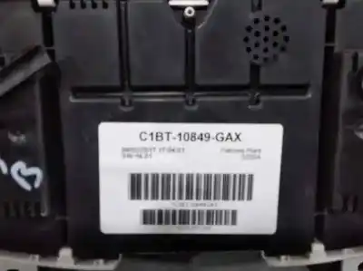 Автозапчастина б/у панель інструментів для ford fiesta (ccn) trend посилання на oem iam c1bt10849gax  