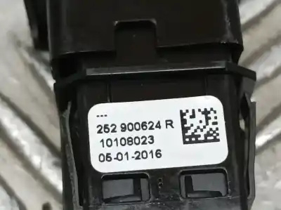 Peça sobressalente para automóvel em segunda mão interruptor 4 piscas - emergência por renault kadjar zen referências oem iam 252900624r  