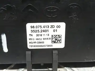 Автозапчасти б/у климат-контроль за opel combo cargo (e) edition ссылки oem iam 98340409zd  35252401