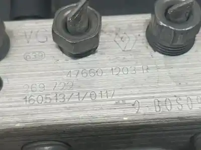 Second-hand car spare part abs for renault captur limited oem iam references 476601203r  269722