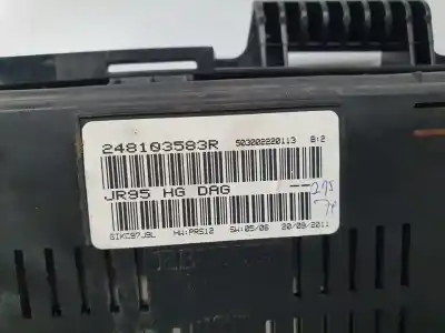 Автозапчастина б/у панель інструментів для renault scenic iii dynamique посилання на oem iam 248103583r  jr95hgdag