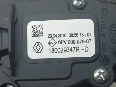 Peça sobressalente para automóvel em segunda mão potenciômetro por renault captur limited referências oem iam 180029647r  6pv00997807