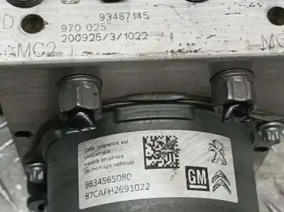 Автозапчастина б/у абс для citroen c3 aircross ii (2r_, 2c_) 1.5 bluehdi 110 посилання на oem iam 93487145  970