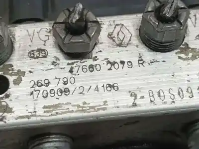 Peça sobressalente para automóvel em segunda mão abs por renault kangoo profesional referências oem iam 476602079r  269790