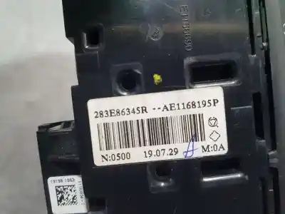 Pièce détachée automobile d'occasion commutateur multifonctions pour renault clio v intens références oem iam 283e86345r  ae1168195p