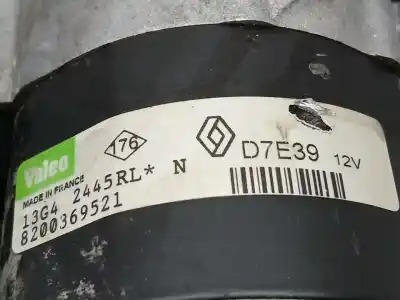 Автозапчасти б/у двигатель запускается за renault clio ii fase ii (b/cb0) authentique ссылки oem iam 8200369521  d7e39