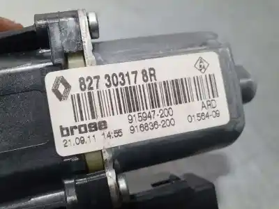 Second-hand car spare part rear right window motor for renault scenic iii dynamique oem iam references 827303178r  915947200