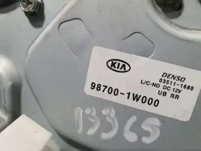 Peça sobressalente para automóvel em segunda mão motor do limpador traseiro por kia rio concept referências oem iam 987001w000  035111680