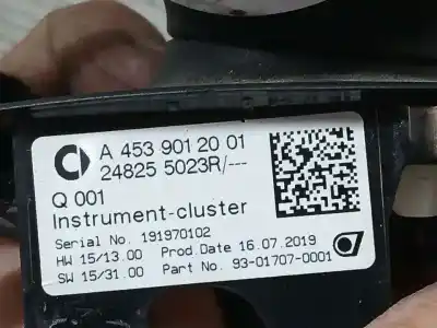 Peça sobressalente para automóvel em segunda mão quadrante por smart fortwo coupe electric drive / eq pull&bear (453.391) referências oem iam a4539012001  248255023r