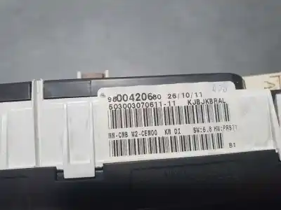 Peça sobressalente para automóvel em segunda mão quadrante por peugeot 508 active referências oem iam 9800420680  503003070611