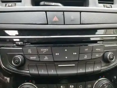 Peça sobressalente para automóvel em segunda mão sistema de áudio / rádio cd por peugeot 508 allure referências oem iam 98023792xz