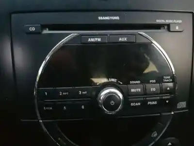 Автозапчастина б/у аудіо система / радіо cd для ssangyong rexton rx 270 full посилання на oem iam 