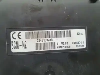 Peça sobressalente para automóvel em segunda mão módulo eletrônico por renault kangoo emotion referências oem iam 284b15323r  ns10200995