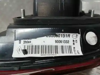 Second-hand car spare part left tailgate light for renault kadjar business oem iam references 26550151r  90061332