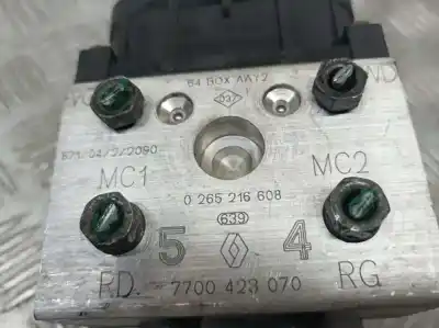 Second-hand car spare part abs for renault scenic (ja..) 1.9 dti diesel cat oem iam references 7700423070  0265216608