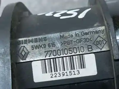 Автозапчастина б/у витратомір повітря для renault scenic (ja..) 1.9 dti diesel cat посилання на oem iam 7700105010b  5wk9615