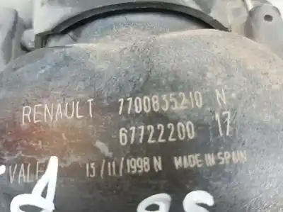 Автозапчастина б/у правий протитуман для renault scenic (ja..) 1.9 dti diesel cat посилання на oem iam 7700835210n  67722200