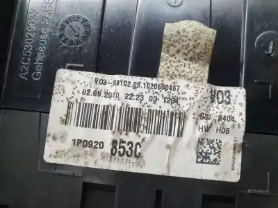 Second-hand car spare part dashboard for seat leon (1p1) reference oem iam references 1p0920853c vd0 a2c53367420