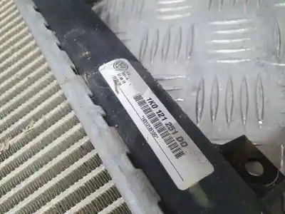 Recambio de automóvil de segunda mano de radiador agua para seat leon (1p1) reference referencias oem iam 1k0121251dd  
