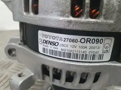 Peça sobressalente para automóvel em segunda mão alternador por toyota auris active referências oem iam 27060or090  ms1042113140