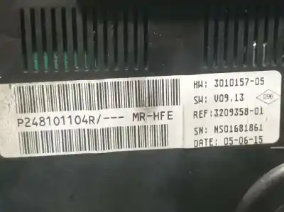 Second-hand car spare part dashboard for renault kadjar experience oem iam references 248101104r  ns01681861