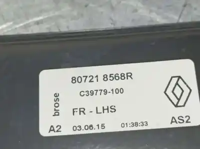 Second-hand car spare part driver left window regulator for renault kadjar experience oem iam references 807218568r  c39779100