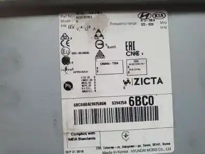 Gebrauchtes Autoersatzteil gps-navigationssystem zum hyundai i20 essence oem-iam-referenzen 96160c8bc0rdr  