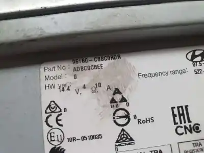 Gebrauchtes Autoersatzteil gps-navigationssystem zum hyundai i20 essence oem-iam-referenzen 96160c8bc0rdr  