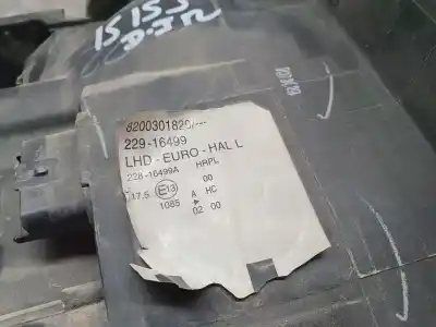 Pezzo di ricambio per auto di seconda mano faro anteriore sinistro per renault modus confort dynamique riferimenti oem iam 8200301829  22916499