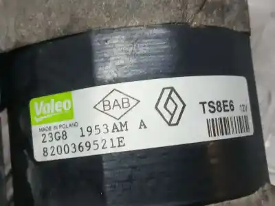 Peça sobressalente para automóvel em segunda mão motor de arranque por renault twingo acces referências oem iam 8200369521e  ts8e6