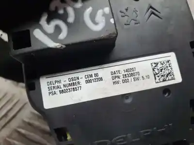 Second-hand car spare part multifunction switch for peugeot 508 active oem iam references 9802378577  28338070