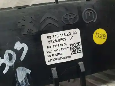 Автозапчастина б/у клімат-контроль для citroen jumpy furgon control m посилання на oem iam 98340416zd  35250502