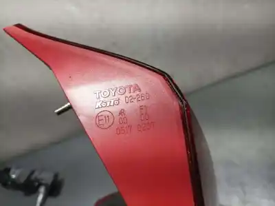 Second-hand car spare part left tailgate light for toyota auris active oem iam references 05170237  02260