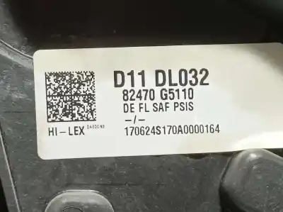 Second-hand car spare part driver left window regulator for kia niro concept oem iam references 82470g5110  