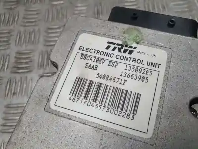 Peça sobressalente para automóvel em segunda mão abs por saab 9-3 berlina 1.8 cat referências oem iam 12789521  13663905