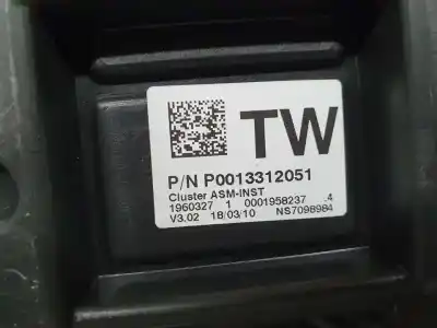 Second-hand car spare part dashboard for opel corsa d cmon oem iam references 13312051  ns7098984