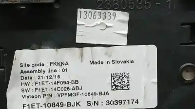 Peça sobressalente para automóvel em segunda mão quadrante por ford focus lim. business referências oem iam f1et10849bjk 30397174 