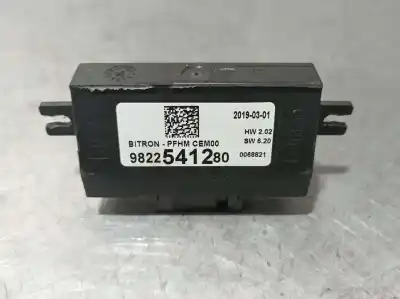 Peça sobressalente para automóvel em segunda mão módulo eletrônico por ds 3 crossback chic referências oem iam 9822541280  0068821