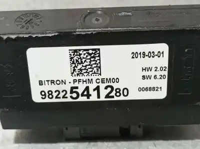 Peça sobressalente para automóvel em segunda mão módulo eletrônico por ds 3 crossback chic referências oem iam 9822541280  0068821