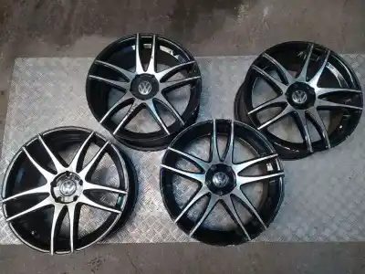 Pezzo di ricambio per auto di seconda mano Set di Cerchione in lega per VOLKSWAGEN GOLF VI (5K1)  Riferimenti OEM IAM 8X18 5 TORN ET 48  