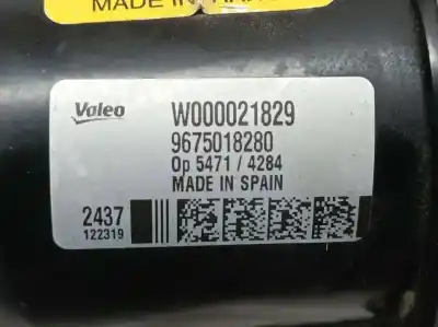 Second-hand car spare part front windshield wiper motor for citroen c-elysée shine oem iam references 9675018280  w000021829