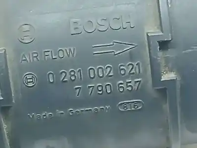 Peça sobressalente para automóvel em segunda mão medidor de massa de ar por bmw mini (r50,r53) one d referências oem iam 7790657  0281002621