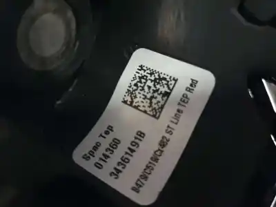 Peça sobressalente para automóvel em segunda mão volante por ford kuga st-line referências oem iam mv4b3600eaa1gvh  a015b687a