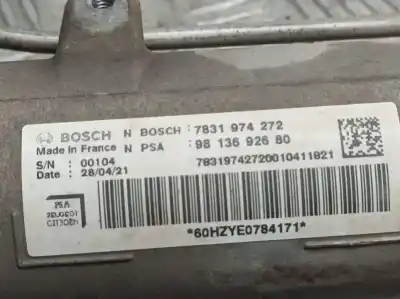 Автозапчастина б/у рульмова рейка для citroen jumpy furgon control m посилання на oem iam 9813692680  7831974272