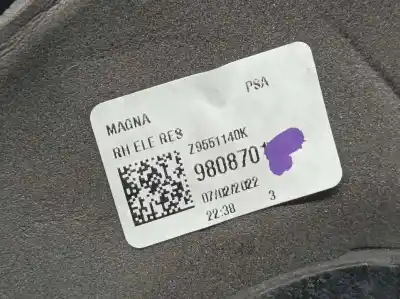 Автозапчастина б/у правий задний огляд для citroen jumpy furgon control m посилання на oem iam 9808701  