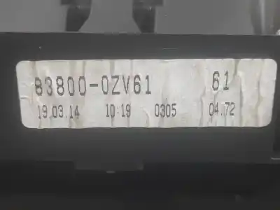 Peça sobressalente para automóvel em segunda mão quadrante por toyota auris active referências oem iam 838000zv61  