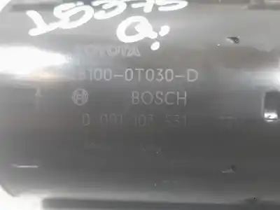 Peça sobressalente para automóvel em segunda mão motor de arranque por toyota auris active referências oem iam 281000t030d  0001107531