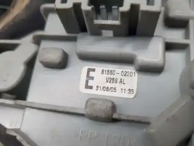 Peça sobressalente para automóvel em segunda mão farolim traseiro esquerdo por toyota corolla (_e12_) 1.4 d (nde120_) referências oem iam 8156002301  