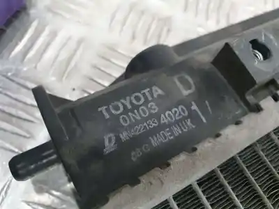 Peça sobressalente para automóvel em segunda mão radiador de água por toyota corolla (_e12_) 1.4 d (nde120_) referências oem iam 4221334020  